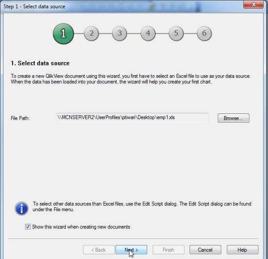 Creation Of PRJ Folder In QlikView Application